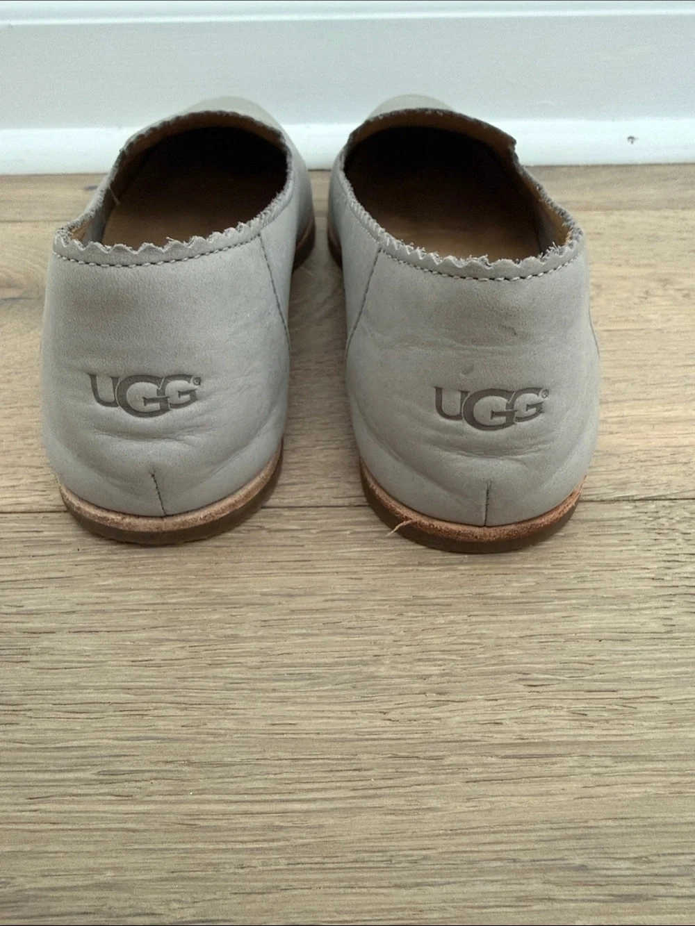 UGG leather slip